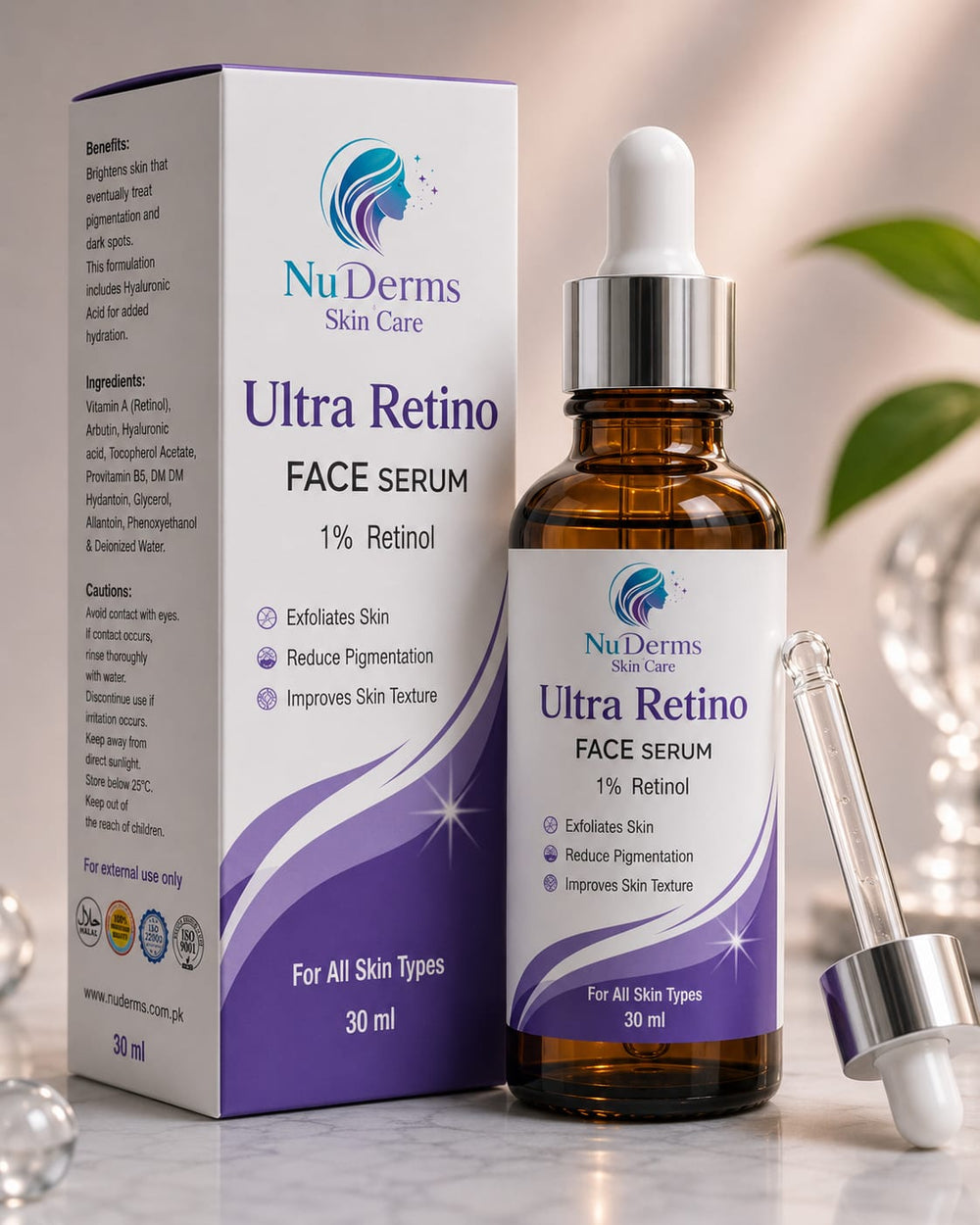 Ultra Retino Face Serum – 1% Retinol | 30ml